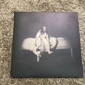 Billie Eilish when we fall asleep where do we go vinyl record.